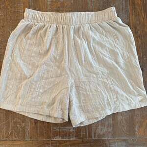 Albion Fit Textured Cotton Coastal Shorts Size M